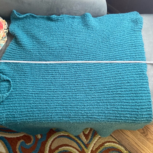 Steve Madden NWT teal poncho - Picture 7 of 9